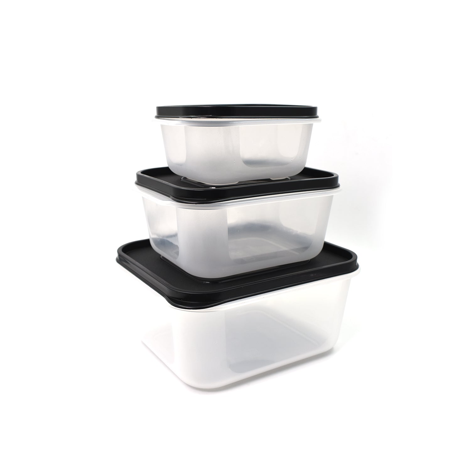 2748 3 Pc Square Container used by various types of peoples for storing their types of stuffs and all purposes. 2748 3 Pc Square Container used by various types of peoples for storing their types of stuffs and all purposes.